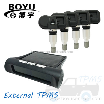 Pantalla externa universal TPMS de energía solar